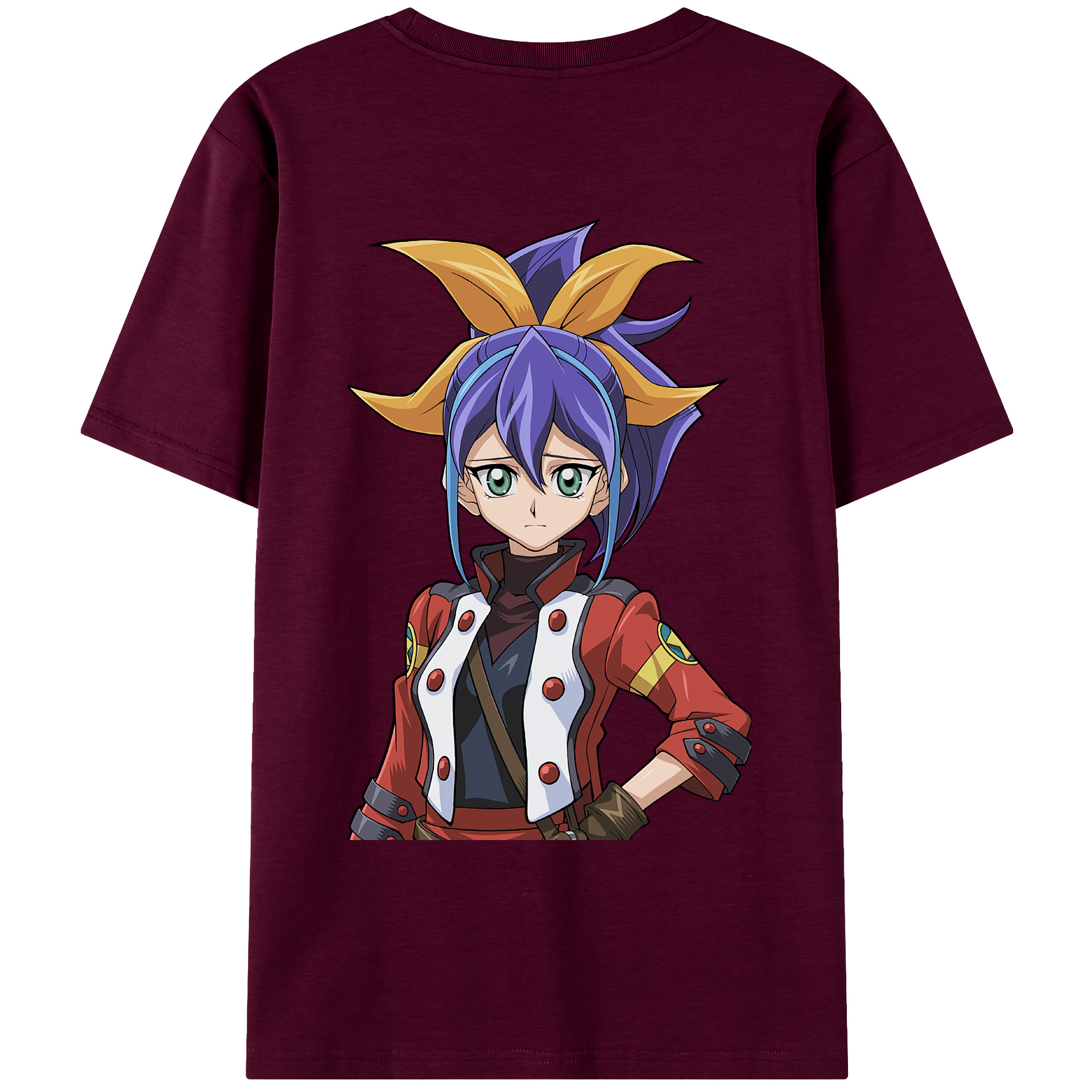 （画像用） 遊☆戯☆王 Yu-Gi-Oh! レディース半袖Tシャツ(バックプリント)